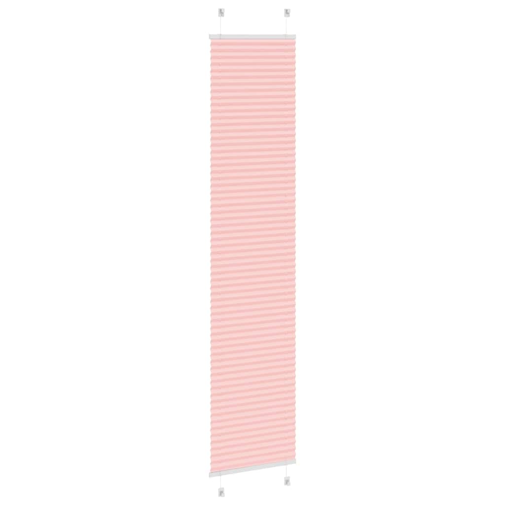 Plisseret Pink 40x200 cm Stofbredde 39,4 cm Polyester