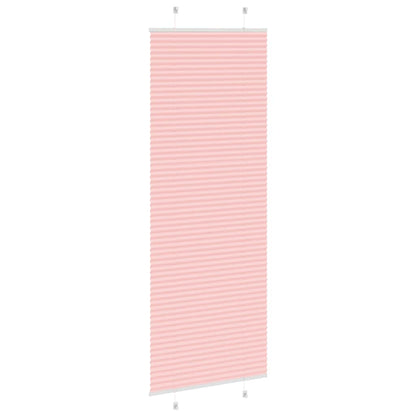 Plissee Rosa 75x200 cm Stoffbreite 74,4 cm Polyester