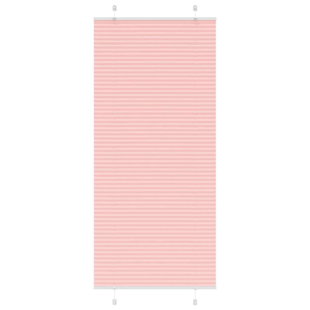 Plissee Rosa 85x200 cm Stoffbreite 84,4 cm Polyester