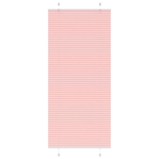 Plissee Rosa 90x200 cm Stoffbreite 89,4 cm Polyester
