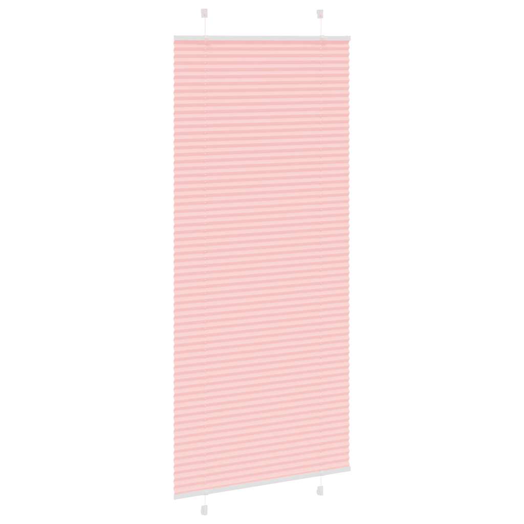 Plissee Rosa 90x200 cm Stoffbreite 89,4 cm Polyester