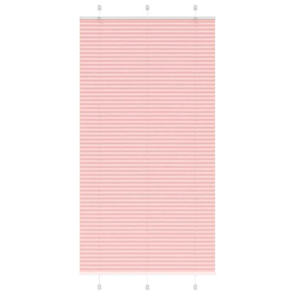 Plissee Rosa 110x200 cm Stoffbreite 109,4 cm Polyester