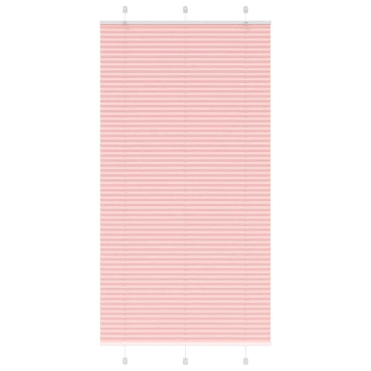 Plissee Rosa 110x200 cm Stoffbreite 109,4 cm Polyester