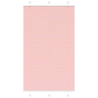 Plissee Rosa 120x200 cm Stoffbreite 119,4 cm Polyester