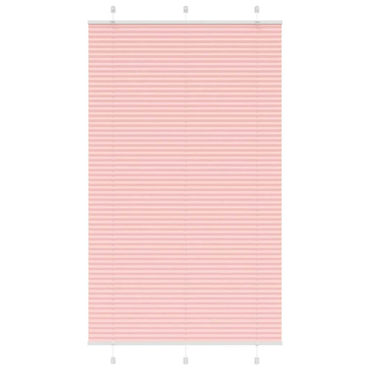 Plissee Rosa 120x200 cm Stoffbreite 119,4 cm Polyester