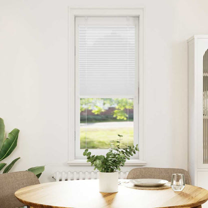 Plisseret Hvid 45x100 cm Stofbredde 44,4 cm Polyester