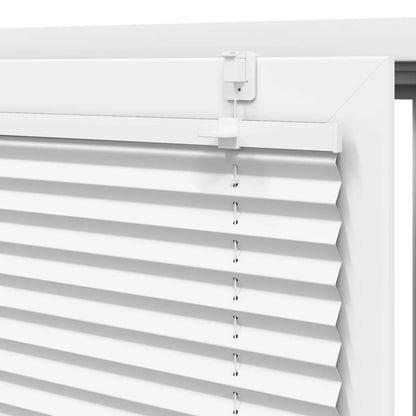 Plisseret Hvid 45x100 cm Stofbredde 44,4 cm Polyester