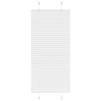 Plissee Weiß 55x100 cm Stoffbreite 54,4 cm Polyester