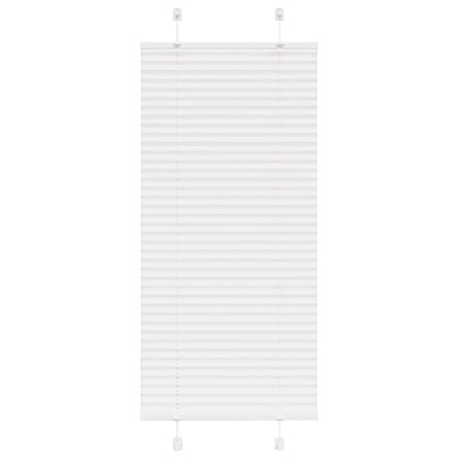 Plissee Weiß 65x100 cm Stoffbreite 64,4 cm Polyester
