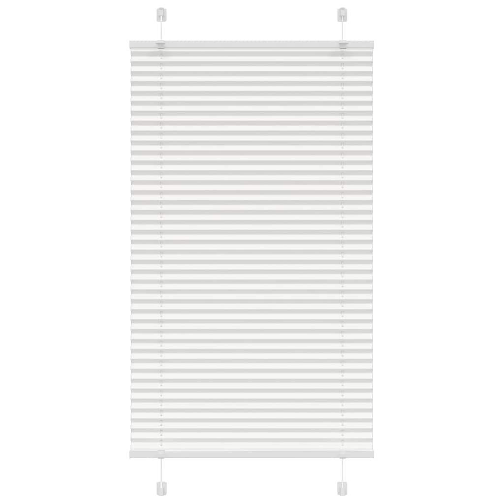 Plissee Weiß 70x100 cm Stoffbreite 69,4 cm Polyester