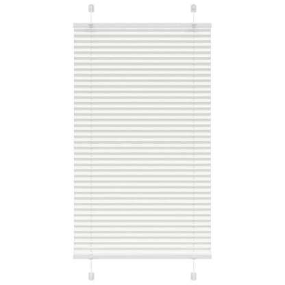 Plissee Weiß 70x100 cm Stoffbreite 69,4 cm Polyester