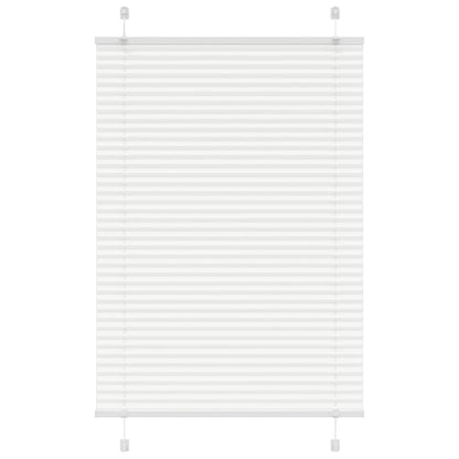 Plissee Weiß 90x100 cm Stoffbreite 89,4 cm Polyester
