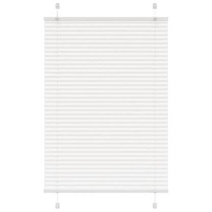 Plisseret Hvid 95x100 cm Stofbredde 94,4 cm Polyester