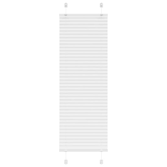 Plissee Weiß 40x150 cm Stoffbreite 39,4 cm Polyester