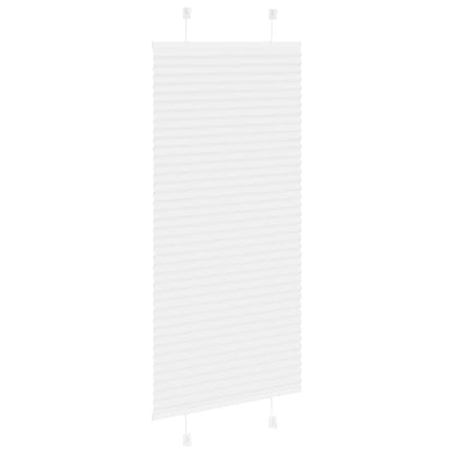 Plissee Weiß 65x150 cm Stoffbreite 64,4 cm Polyester
