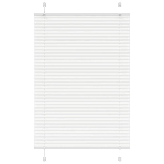 Plissee Weiß 90x150 cm Stoffbreite 89,4 cm Polyester