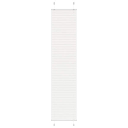 Plissee Weiß 40x200 cm Stoffbreite 39,4 cm Polyester