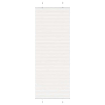 Plissee Weiß 70x200 cm Stoffbreite 69,4 cm Polyester