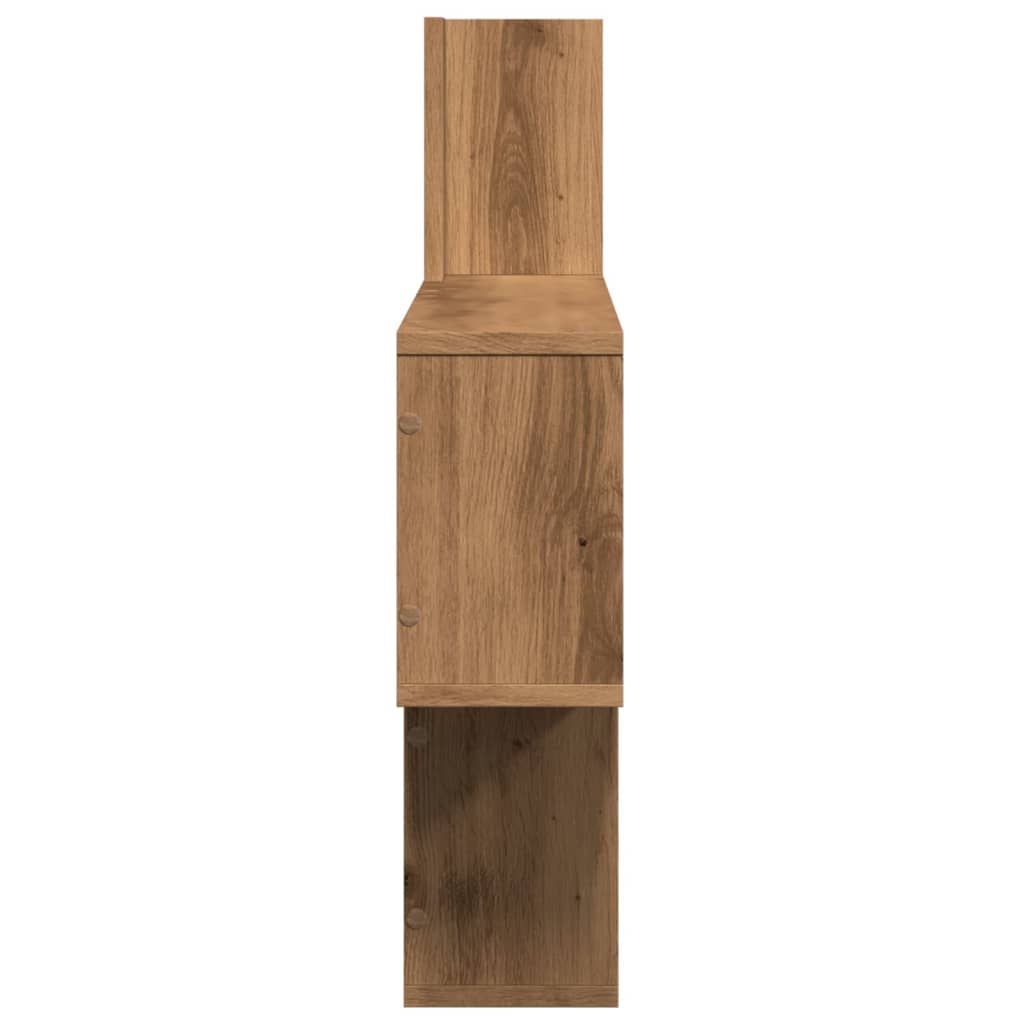 Wandregal Artisan-Eiche 100x15x70 cm Holzwerkstoff