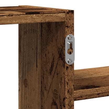 Wandregal Altholz-Optik 104x15x49 cm Holzwerkstoff