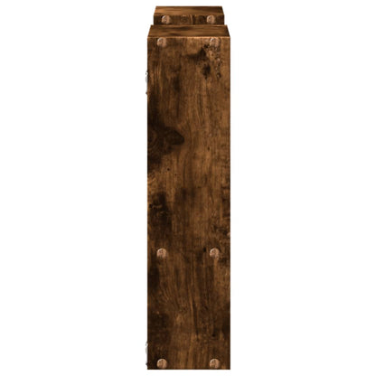Wandregal Räuchereiche 99x15x60 cm Holzwerkstoff