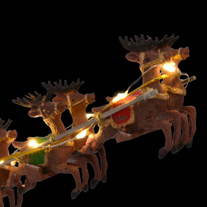 Weihnachtlicher Tisch Mehrfarbig 31,5 x 6,5 x 16 cm Harz