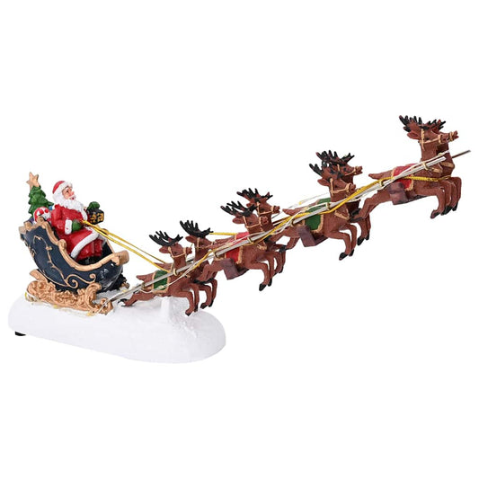 Weihnachtlicher Tisch Mehrfarbig 31,5 x 6,5 x 16 cm Harz