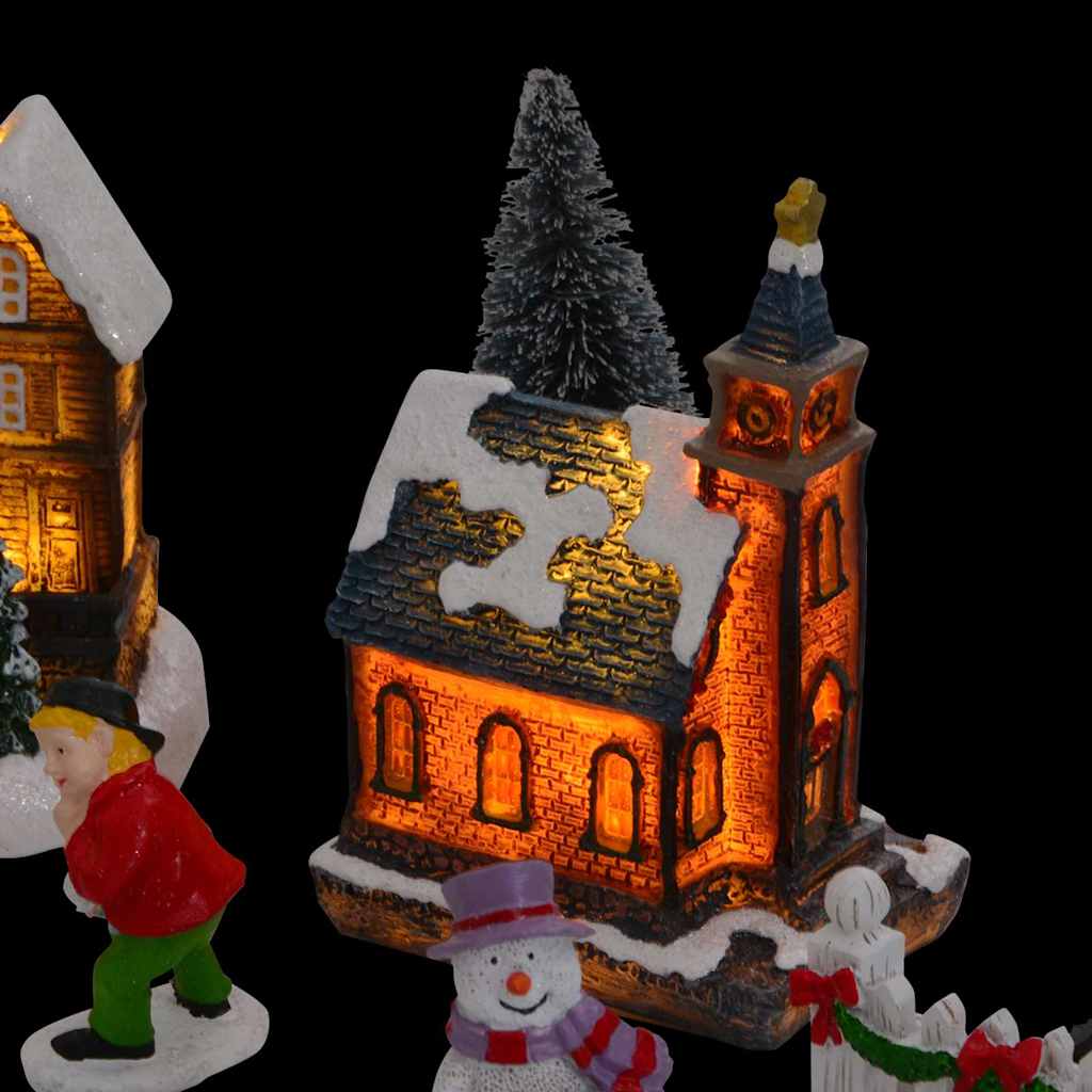 Weihnachtlicher Tischdekoration Mehrfarbig Harz