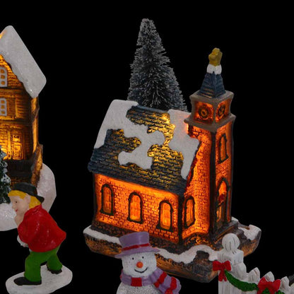 Weihnachtlicher Tischdekoration Mehrfarbig Harz