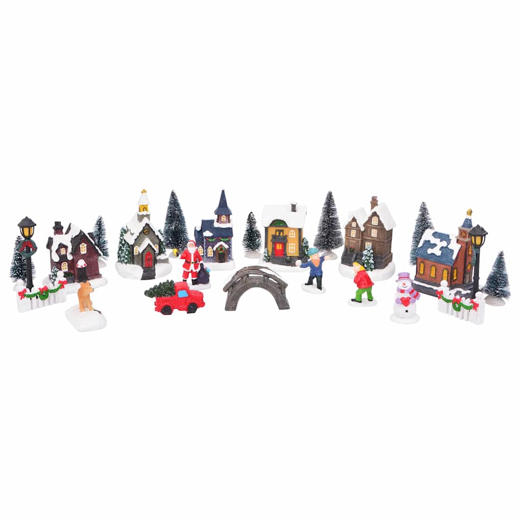 Weihnachtlicher Tischdekoration Mehrfarbig Harz
