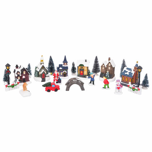 Weihnachtlicher Tischdekoration Mehrfarbig Harz