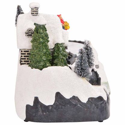 Weihnachtlicher Tisch Mehrfarbig 16 x 11,5 x 13 cm Kunststoff