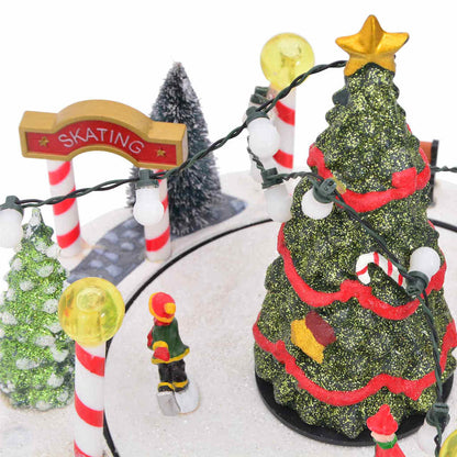 Weihnachtsdorf Dekoration Mehrfarbig 22 x 21.5 x 17 cm