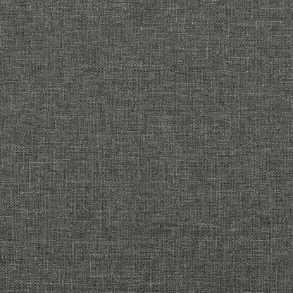 Taschenfederkernmatratze für Kinder Dunkelgrau 80x160 cm Stoff