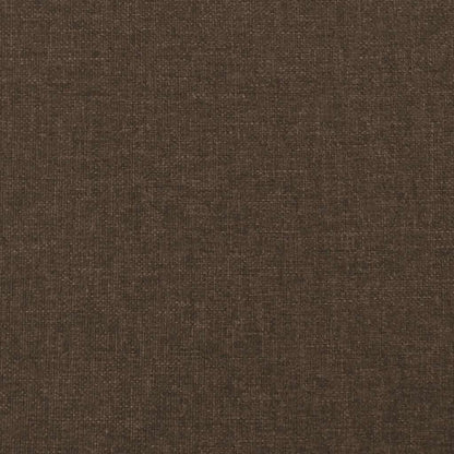 Taschenfederkernmatratze für Kinder Braun 80x160 cm Stoff