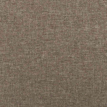 Taschenfederkernmatratze für Kinder Taupe 80x160 cm Stoff