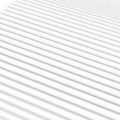 Schaumstoffmatratze Weiß 120x210 cm Härtegrad H2 H3