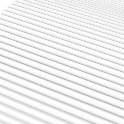 Schaumstoffmatratze Weiß 200x210 cm Härtegrad H2 H3