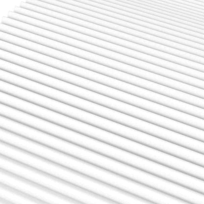 Schaumstoffmatratze Weiß 120x220 cm Härtegrad H2 H3