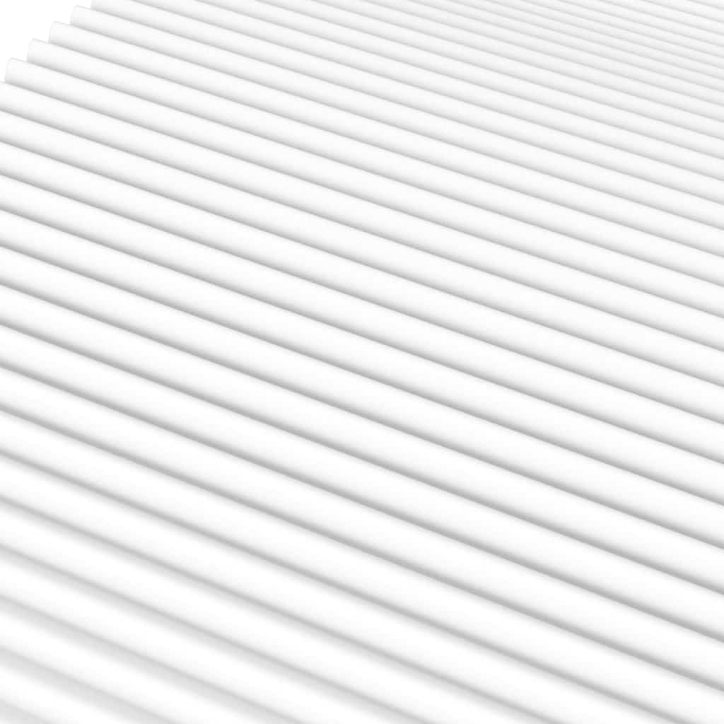Schaumstoffmatratze Weiß 140x220 cm Härtegrad H2 H3