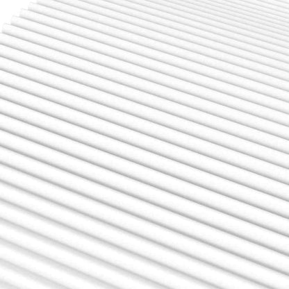 Schaumstoffmatratze Weiß 180x220 cm Härtegrad H2 H3