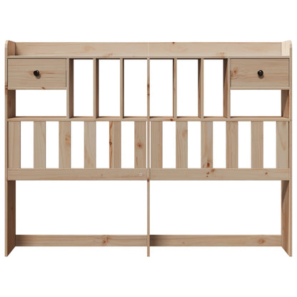 Kopfteil mit Stauraum 160 cm Massivholz Kiefer