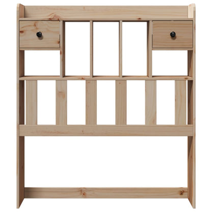 Kopfteil mit Stauraum 75 cm Massivholz Kiefer