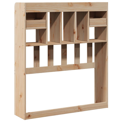 Kopfteil mit Stauraum 75 cm Massivholz Kiefer