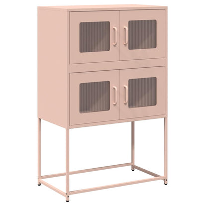 Highboard Rosa 68x39x107 cm Stål