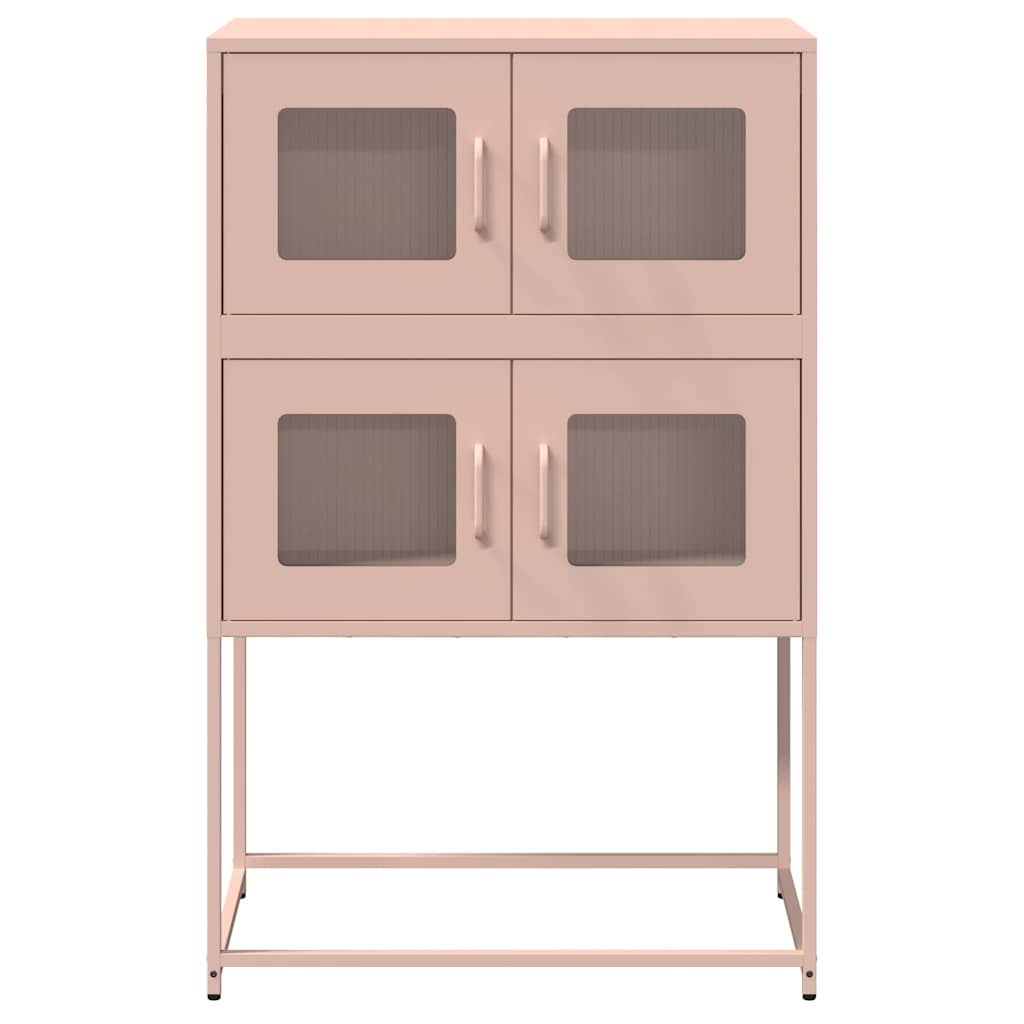 Highboard Rosa 68x39x107 cm Stål