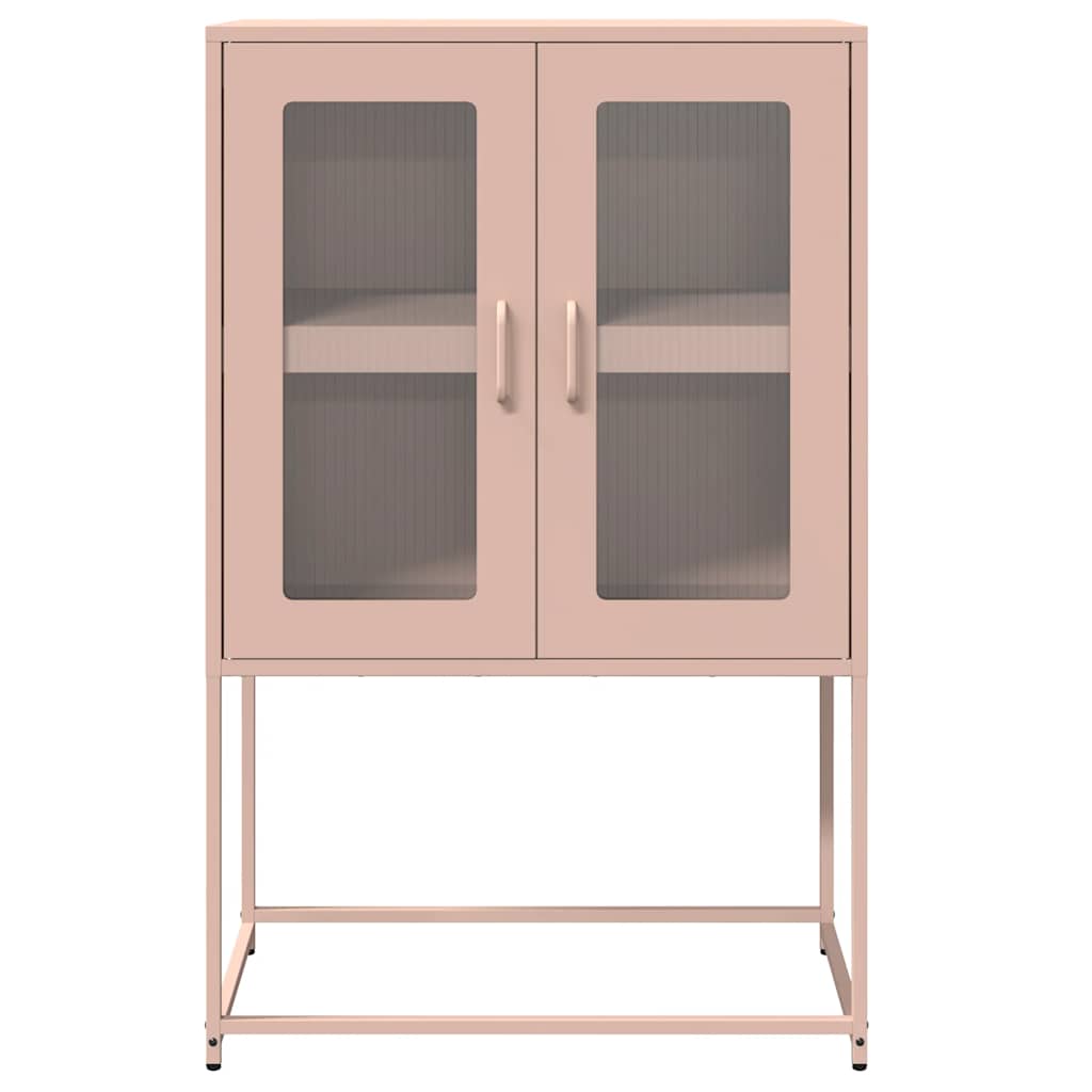 Highboard Rosa 68x39x107 cm Stål