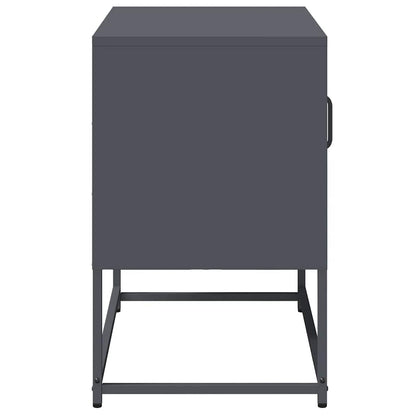 TV-Schrank Anthrazit 68x39x60,5 cm Stahl