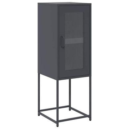 Skænk antracit 36x39x107 cm Koldvalset stål