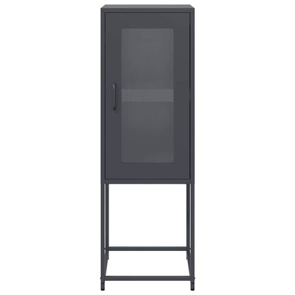 Skænk antracit 36x39x107 cm Koldvalset stål